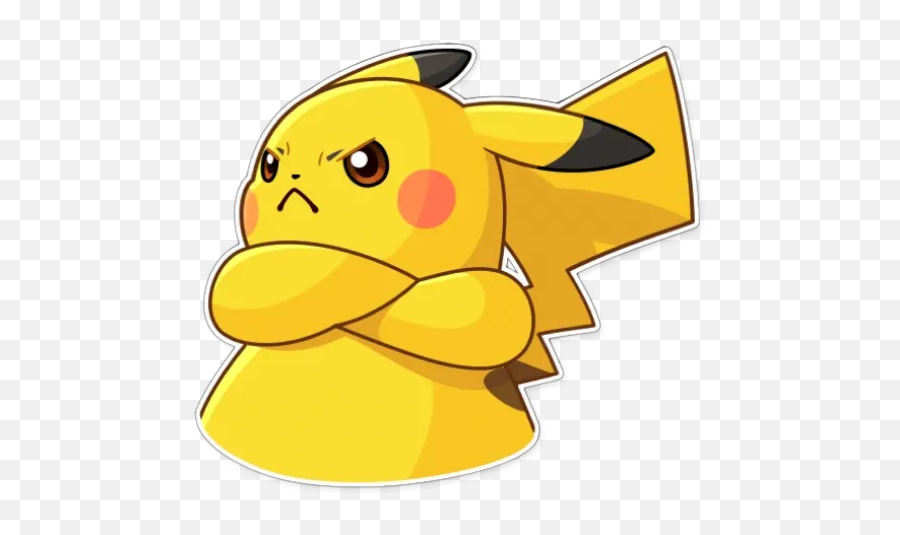 Pikachu Asombrado Y Otras Expresiones Stickers Para Whatsapp - Stickers De Pikachu Para Whatsapp Emoji,Emoji Asombrado