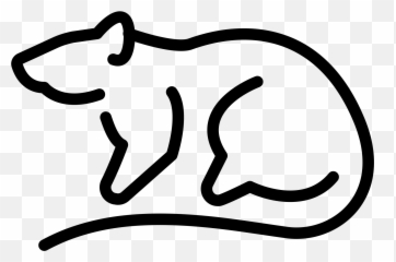 Openmoji - Line Art Emoji,Rat Emoji