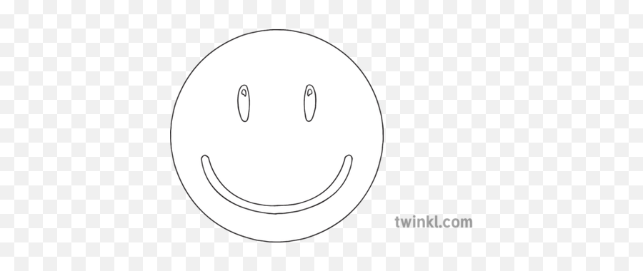 Smiley Face Emoji Emoticons Icon Mind Map Mps Ks2 Bw Rgb - Circle,Emoji Faces Text