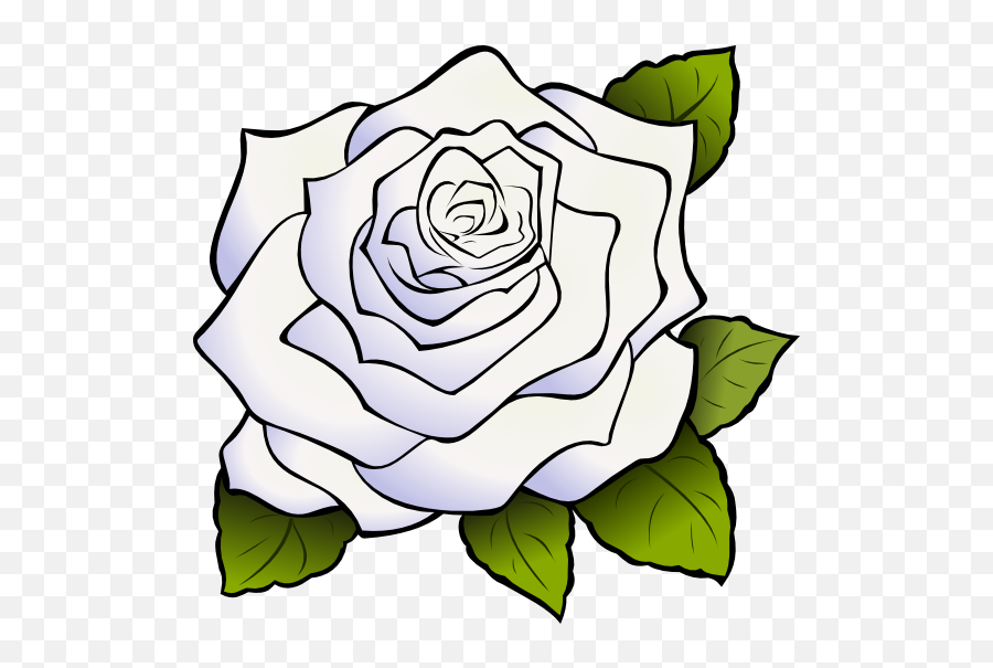Roses Free Rose Clipart Animations And - White Rose Cartoon Png Emoji,White Rose Emoji