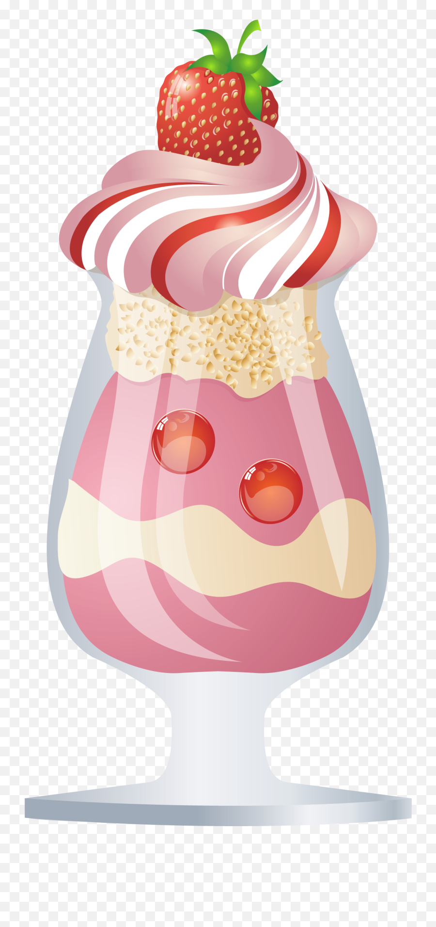 Ice Cream Sundae Transparent Clip Art 1 - Clipart Sundae Ice Cream Emoji,Ice Cream Sundae Emoji