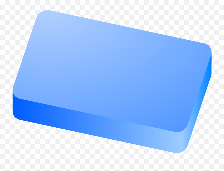Soap Blue Box 3d Rectangle - Soap Bar Clipart Png Emoji,Soap Bubble Emoji