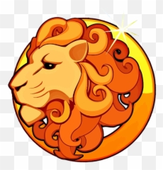 Leo Illustration - Zodiak Png Emoji