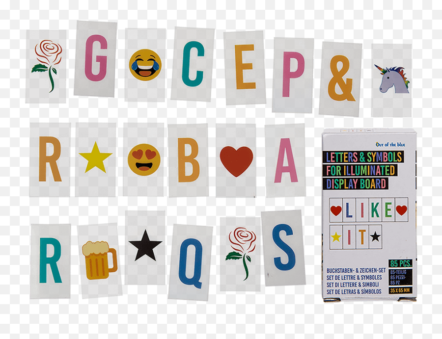 Emoji Extra Letter Pack For A5 Cinema - Symbol,Simbolos Emojis