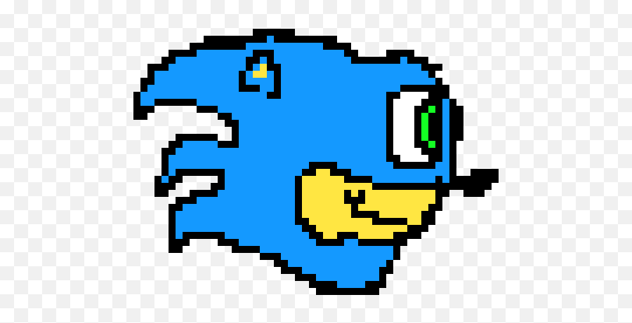 Sonic The Hedgehog Pixelart - Smiley Emoji,Hedgehog Emoticon