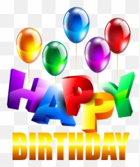 Happy Birthday Png Images Free Download - Happy Birthday Png Gif Emoji,B Emoji Transparent Background