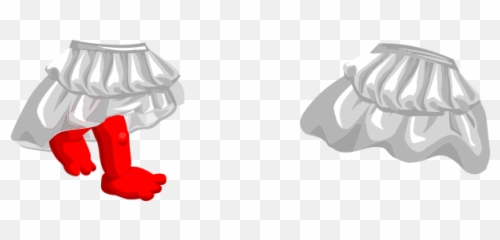 Vector Graphics Of Girl Skirt With Legs - Rok Vektor Emoji,Emoji Clothes At Rainbow
