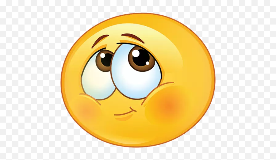 Classic Emoji Png Transparent Image - Schüchtern Clipart,Eyebrow Emoji
