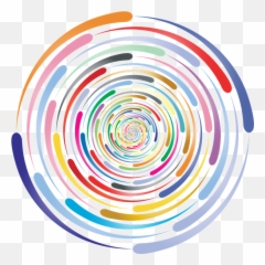 Maelstrom Whirlpool Cyclone - Lingkaran Warna Warni Emoji