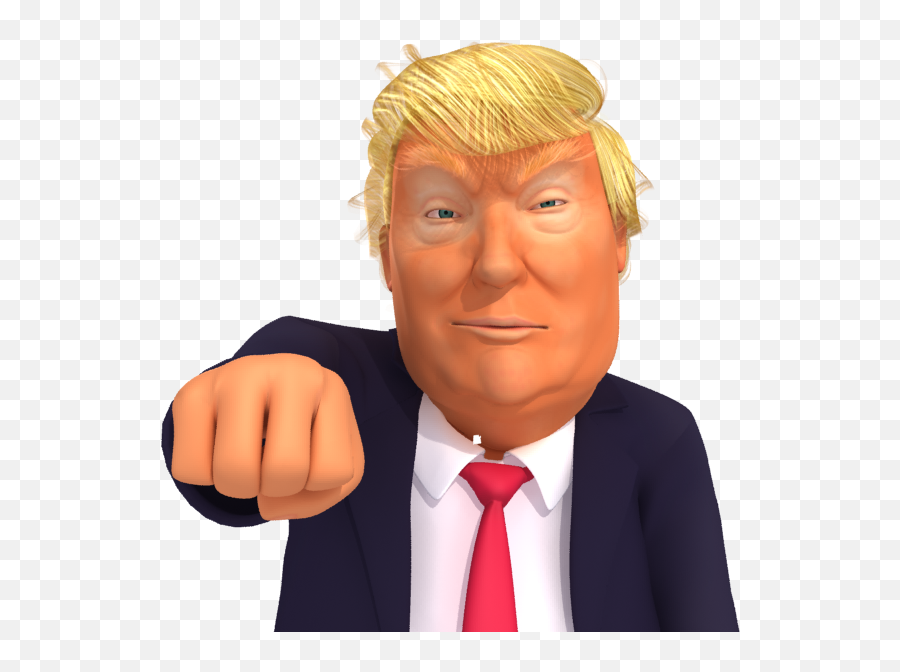 Transparent Png Trump Caricature Png Emoji,Trump Emoji