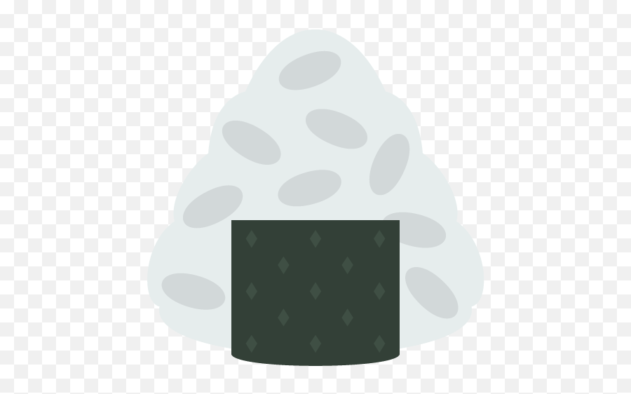 Rice Ball Emoji For Facebook Email U0026 Sms Id 1637 - Polka Dot,Pomegranate Emoji