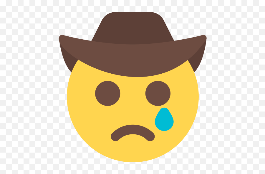 Crying - Emoticons Vaqueiro Png Emoji,Crying Cowboy Emoji