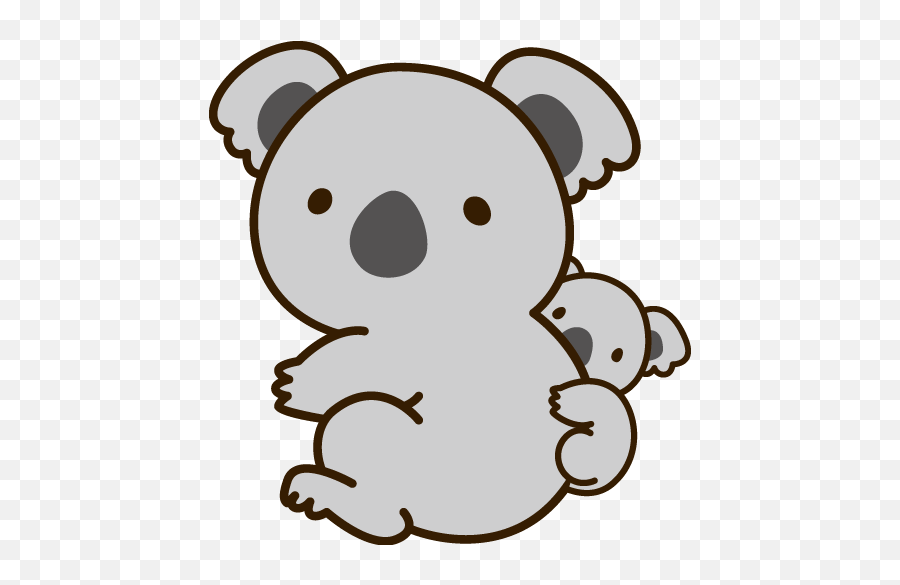 Kawaii Stickers Png - Baby Koala Stickers Cute Koa Koala Koala Sticker Emoji,Koala Bear Emoji