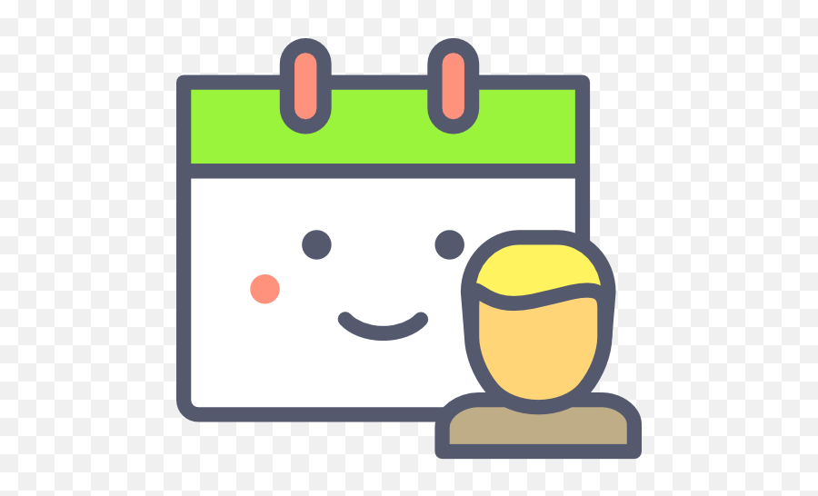 Calendar - Free Interface Icons Smiley Emoji,Schedule Emoji