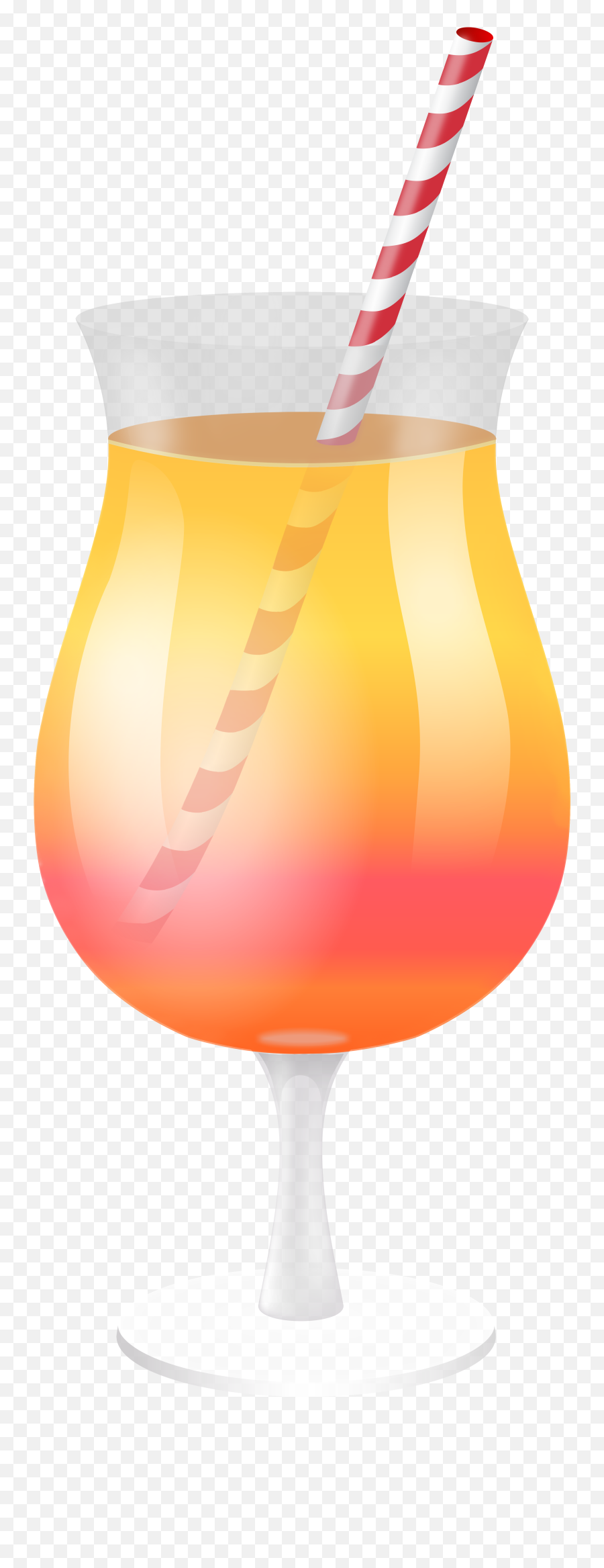 Cocktail Drinks Clipart - Wine Glass Emoji,Palm Tree Drink Emoji