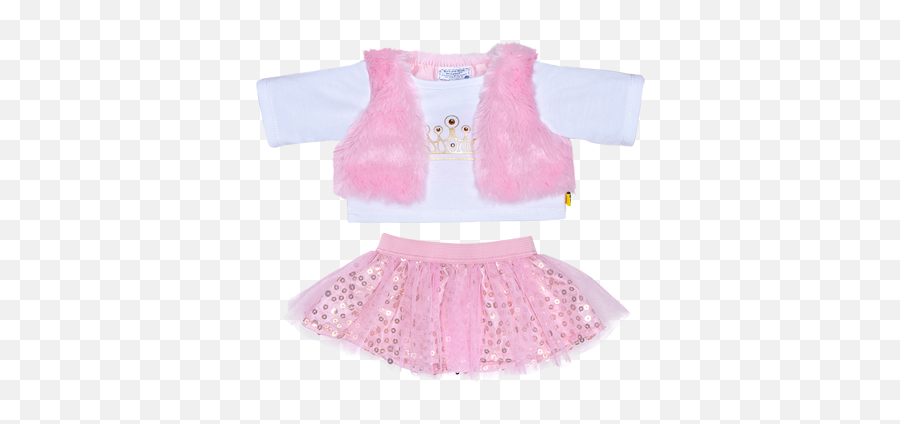 Vest The Teddy Bear - New Build A Bear Workshop Clothes Emoji,Pink Emoji Outfit