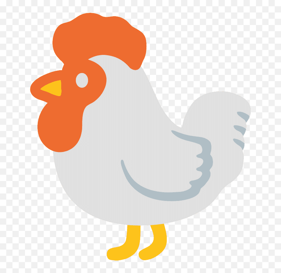 Rooster Emoji Clipart - Rooster Emoji Android,Baby Chicken Emoji