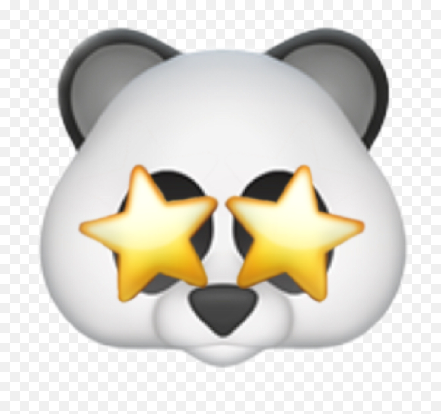 Panda Emoji Sticker By Alexmariereschly - Emoji Iphone Transparent Panda,Panda Emoji