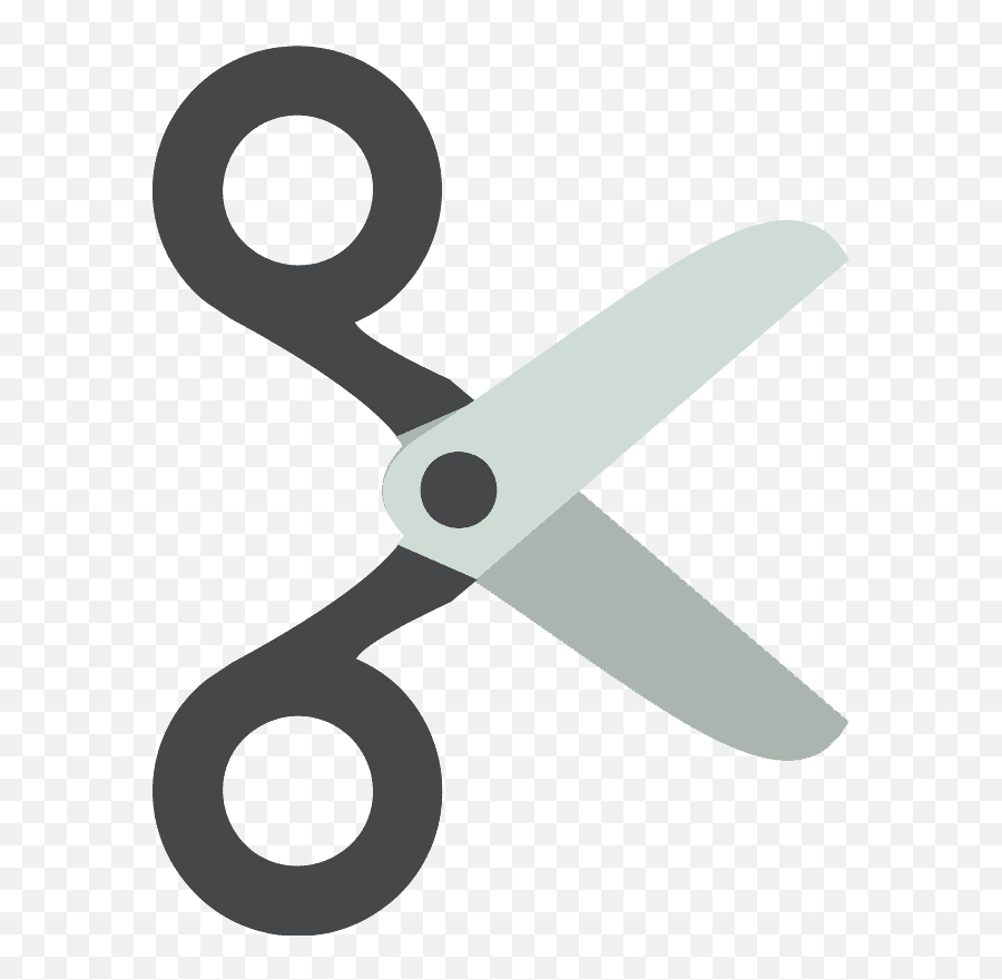 Scissors Emoji Clipart - Scissor Emoji Png,Scissors Emoji