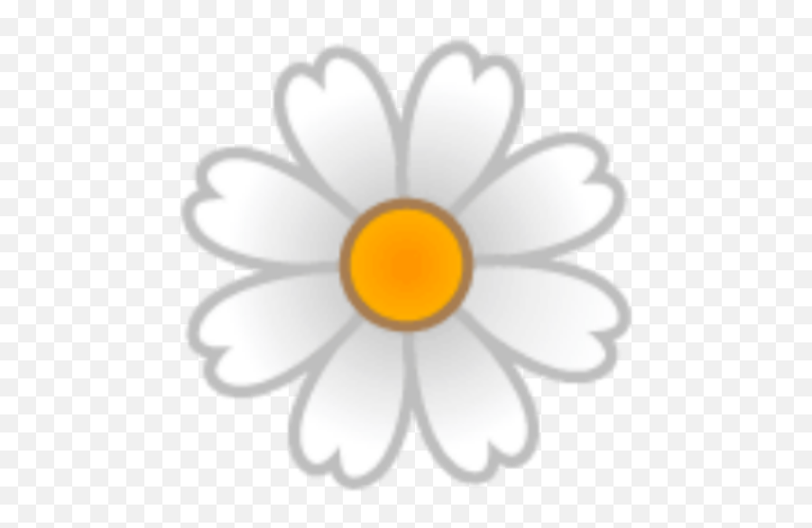 Daisy Emoji Floweremoji Daisyemoji - Dot,Daisy Emoji