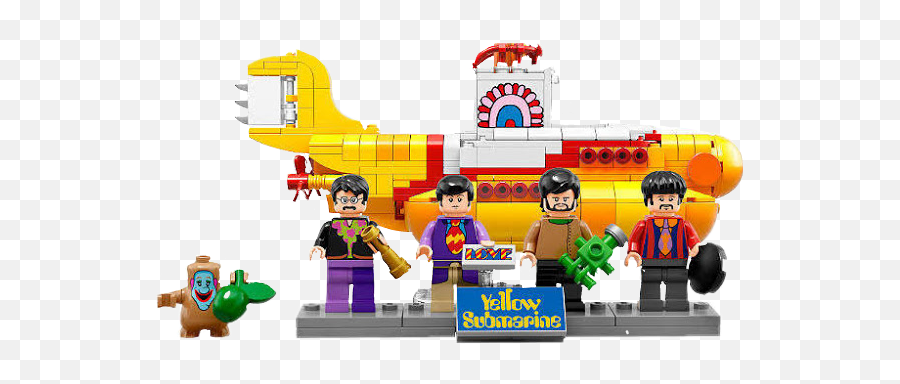 Beatles Yellow Submarine - Lego Beatles Yellow Submarine Emoji,Submarine Emoji