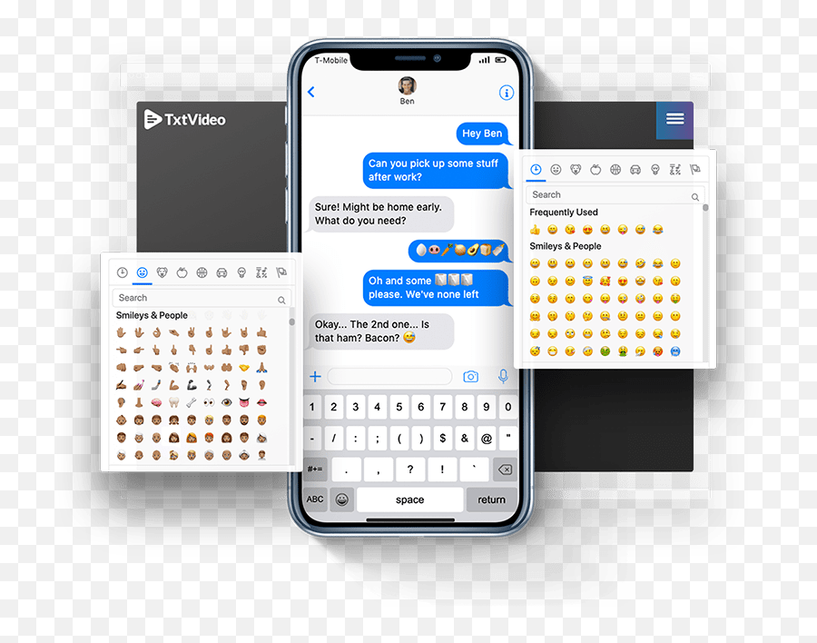 Txtvideo 20 - Smartphone Emoji,None Of My Business Emoji