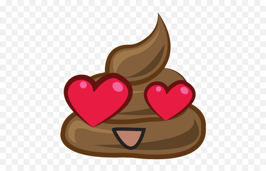 Poo Animated - Cute Stickers By Yuri Andryushin Cute Poop Love Gif Emoji,Animated Heart Emoji