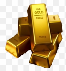 Abeoncliparts Png And Vectors For Free Download - Gold Bar Transparent Background Emoji
