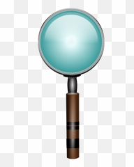 Magnifying Glass Vector Clip Art - Emoji