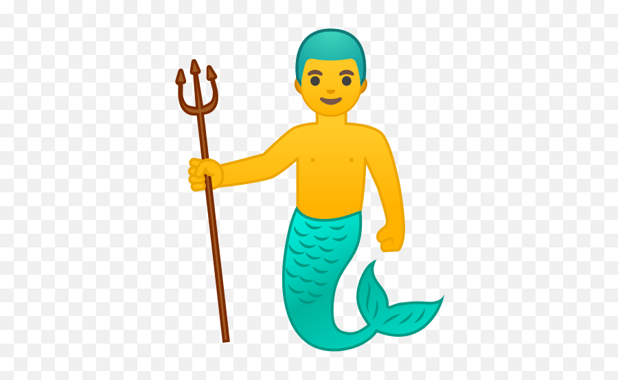 Merman Emoji Meaning With Pictures - Merman Emoji,Is There A Mermaid Emoji