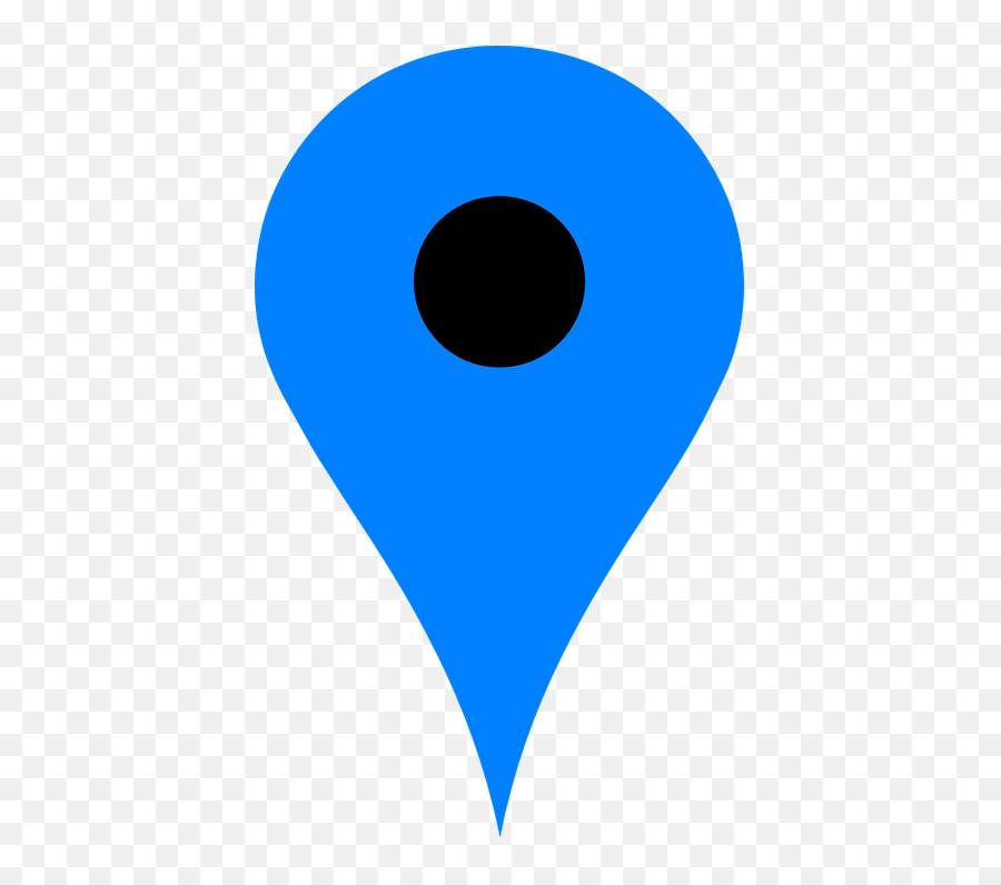 Pin Location Map Google Map Marker Blue Emoji Location Pin Emoji 