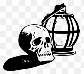 Android Emoji 1f480 Skull Silhouette - Clip Art,Skeleton Emoji