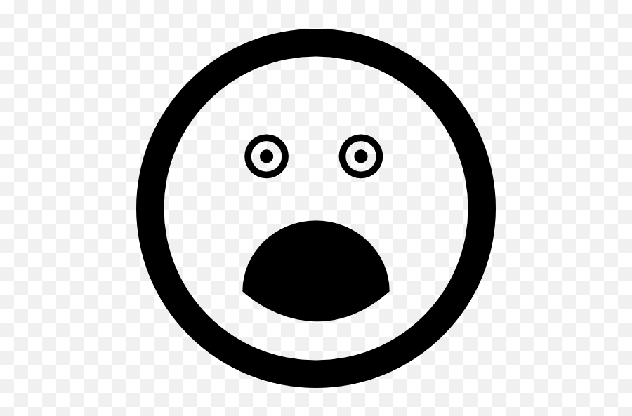 Faces Emoticons Square Square Surprise Emoticons - Smile Logo Black And White Emoji,Surprised Face Emoji