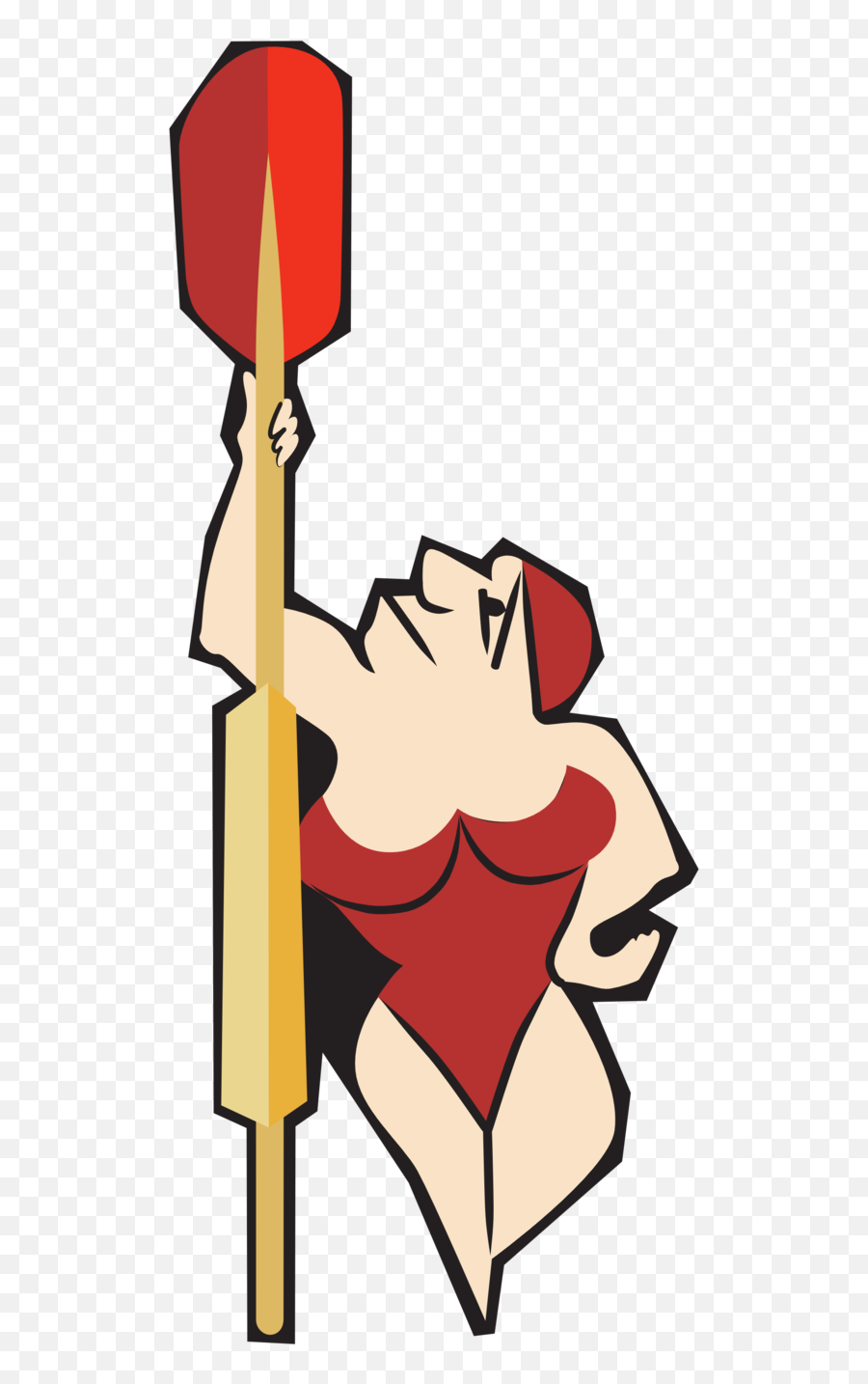Public Domain Clip Art Image - Paddle Emoji,Pole Dancer Emoji