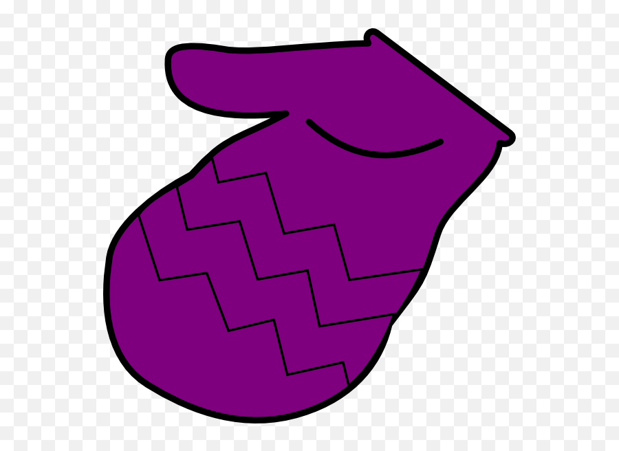 Mittens Mitten Clip Art At Vector Clip - Purple Mitten Clipart Emoji,Mitten Emoji