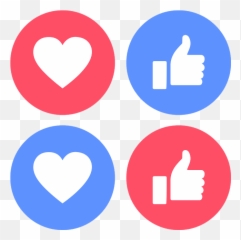 Pin - Facebook Like And Love Icons Emoji,Prize Emoji