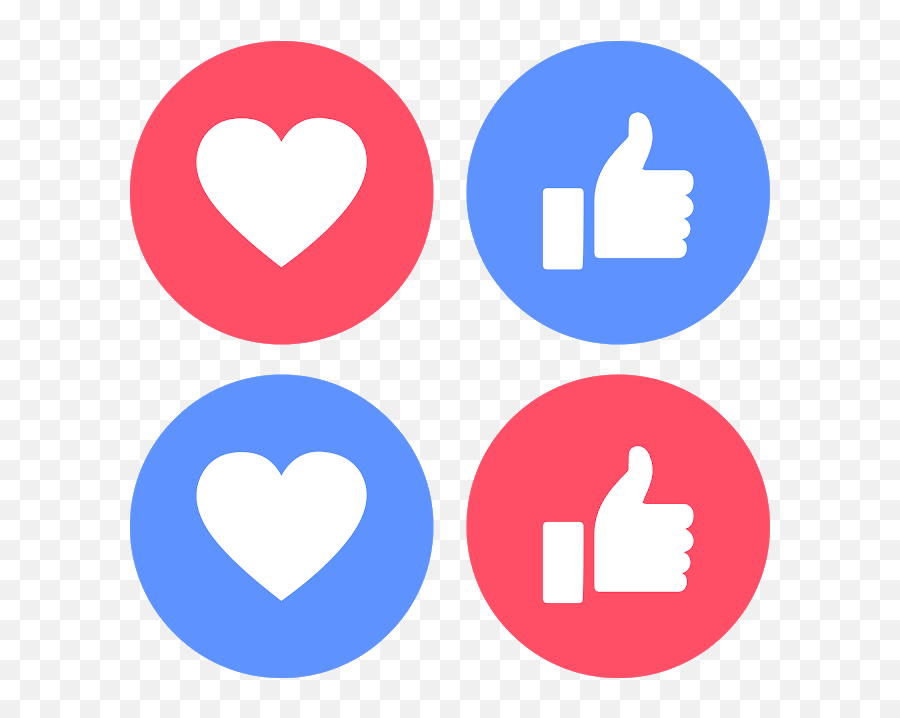 Pin - Facebook Like And Love Icons Emoji,Prize Emoji
