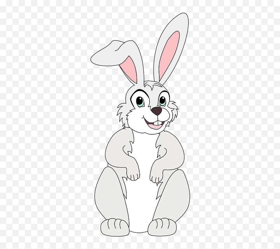 Easter Bunny Rabbit - Conejo De Orejas Largas Para Dibujar Emoji,Emoji Rabbit And Egg