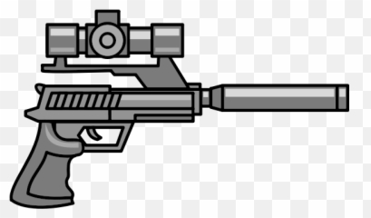 Old Sniper Rifle - Cartoon Sniper Rifle Emoji,Sniper Rifle Emoji