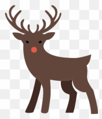 Clipart Reindeer Icon Clipart Reindeer Icon Transparent - Free Icons Christmas Png Emoji,Reindeer Emoji