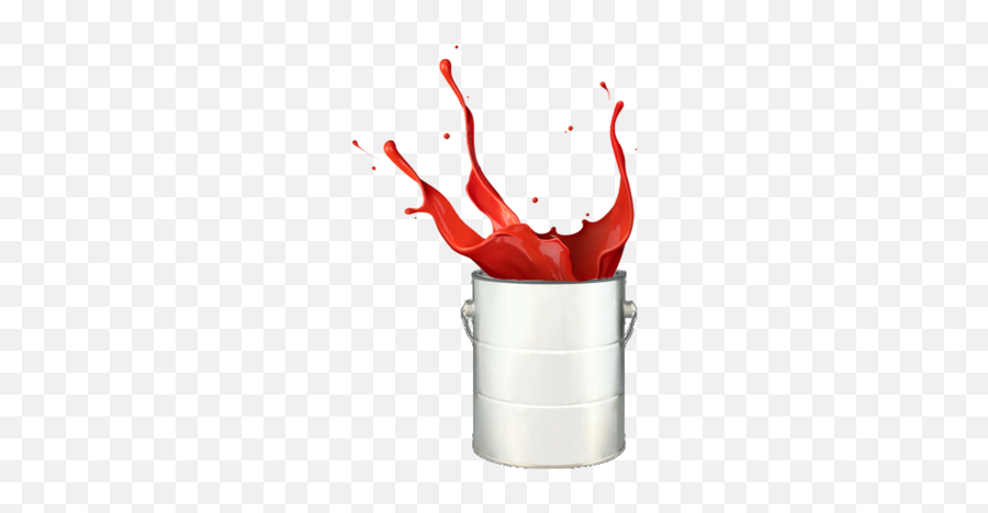 Paint Bucket Splash - Real Paint Bucket Png Emoji,Paint Bucket Emoji