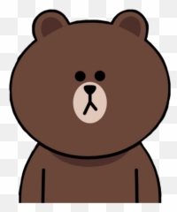 Kawaii Clipart Bear Kawaii Bear - Brown Bear Korean Cartoon Emoji,Bts Animal Emoji