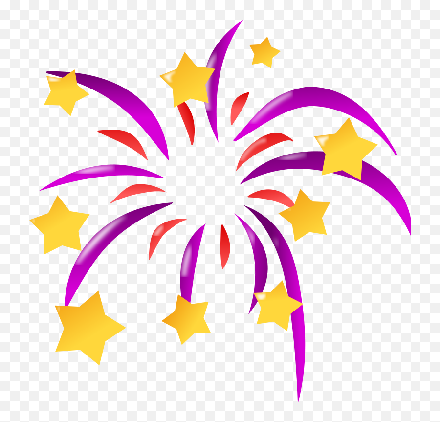 Fireworks Free Png Image - New Year Fireworks Png Emoji,Emoticons Fireworks