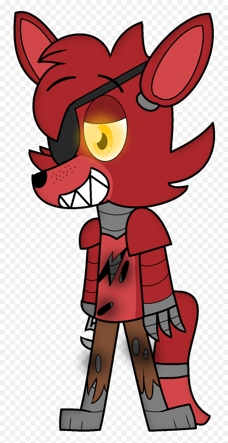 Dismantled Fnaf Foxy Ucn - Foxy Fnaf Png Emoji,Foxy Emoji - free  transparent emoji 