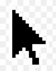 Pixel Mouse Cursor - Png Emoji