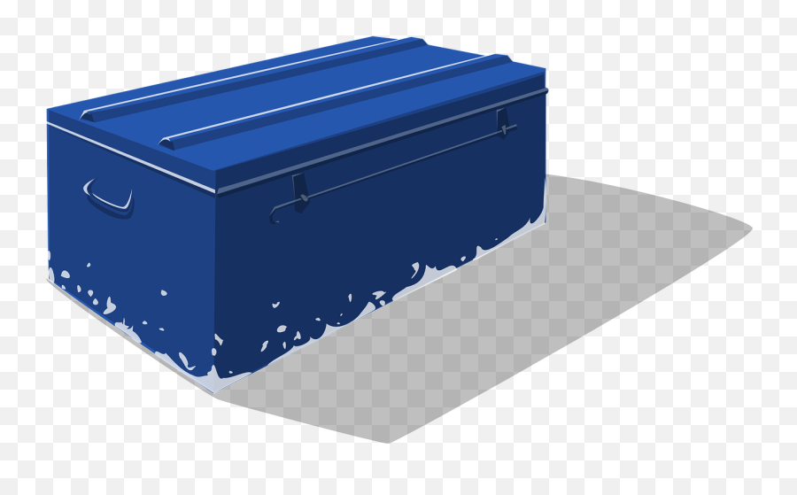 Cooler Container Box Blue Water - Metal Box Clipart Emoji,Emoji Keyboard Wedding