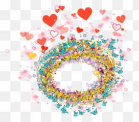 Emoji Crown Mix Angle Bless Peace Love - Circle