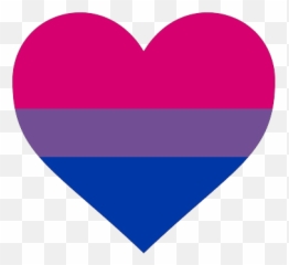 Whats Your Love Language - Bisexual Pride Flag Heart Emoji