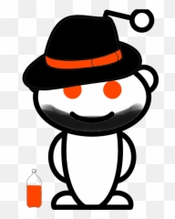 Neck Beard Clipart - Reddit Alien Emoji,Neckbeard Emoji