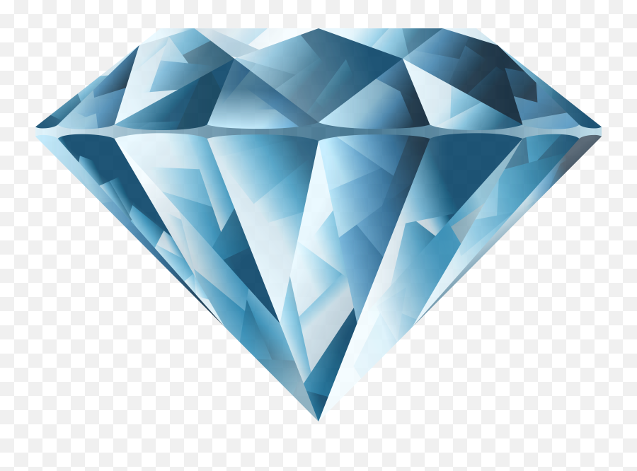Diamond Blue Png Clipart - Diamond Free Fire Png Emoji,Shot And Diamond Emoji